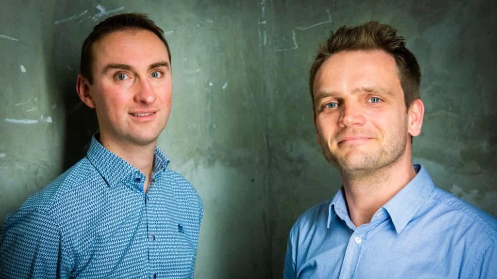 Frédéric Dujeux and Xavier Laoureux, co-founders of Mozzeno. © "Studio Dan"