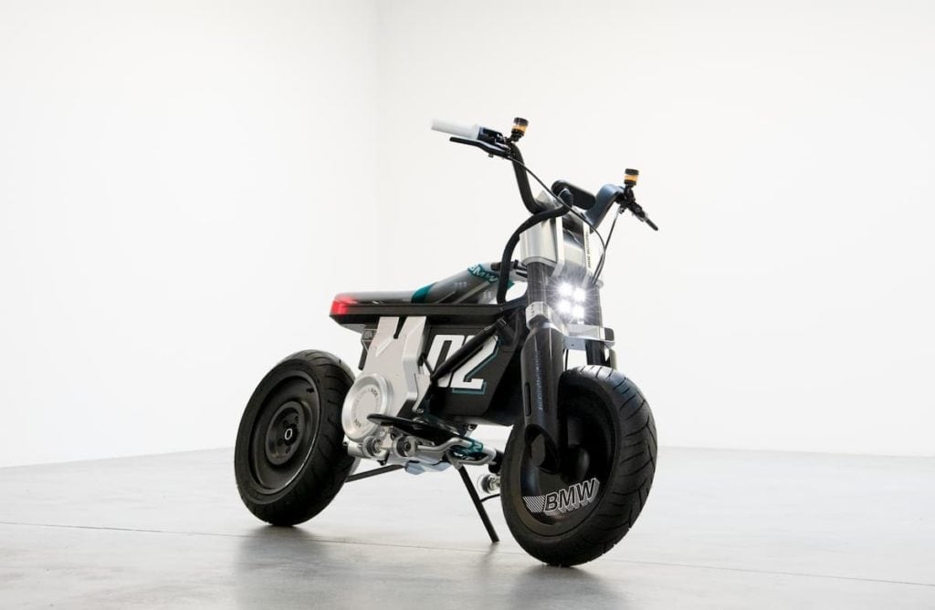 BMW Motorrad introduces a futuristic e-scooter Concept CE 02 with Gen-Z in focus