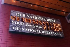 U.S. national debt grew by over $2 trillion in 12 months - around $180 billion monthly