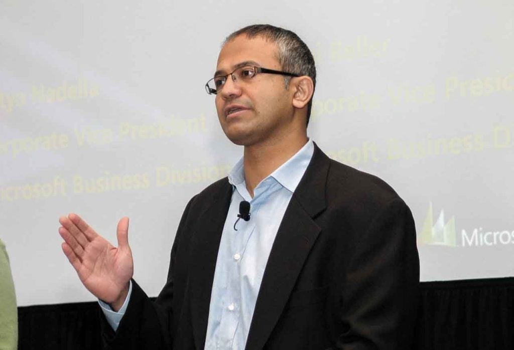 Microsoft CEO expressed bullish sentiments towards tech giant's future pushing stock higher