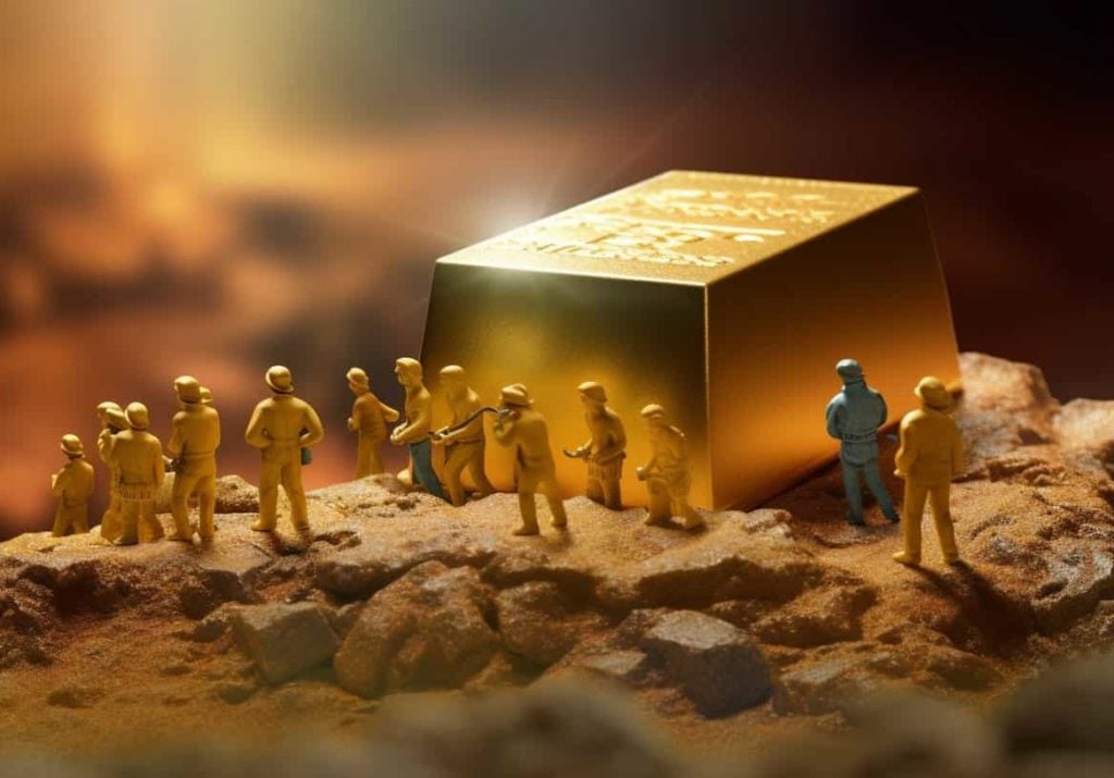 10 major gold mining companies produced over 900 tons of gold in 2022