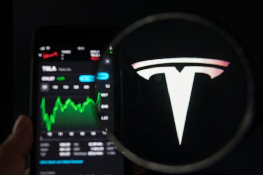 Dave Portnoy's Tesla stock bet is now down this much
