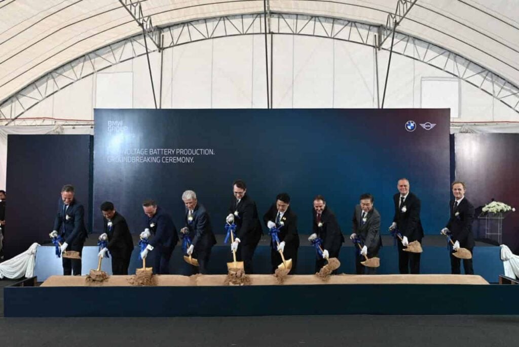 BMW Group initiates construction of electric battery plant in Thailand
