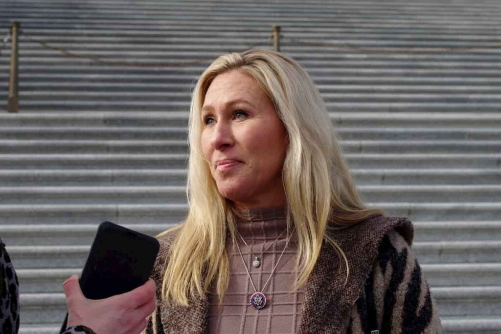 Marjorie Taylor Greene responds to buying stocks right before tariff pause