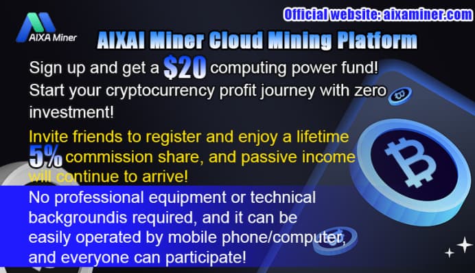 FinCEN certified AIXA Miner compliant mining cloud mining unlocks cryptocurrency and easily earns daily passive income