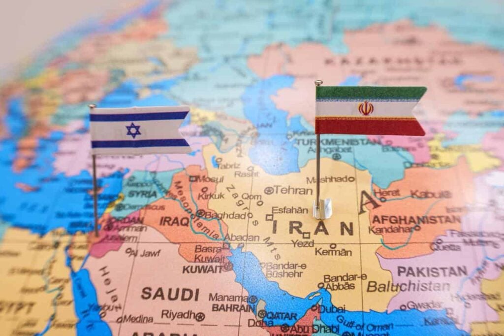 Israel and Iran stock markets at all-time highs