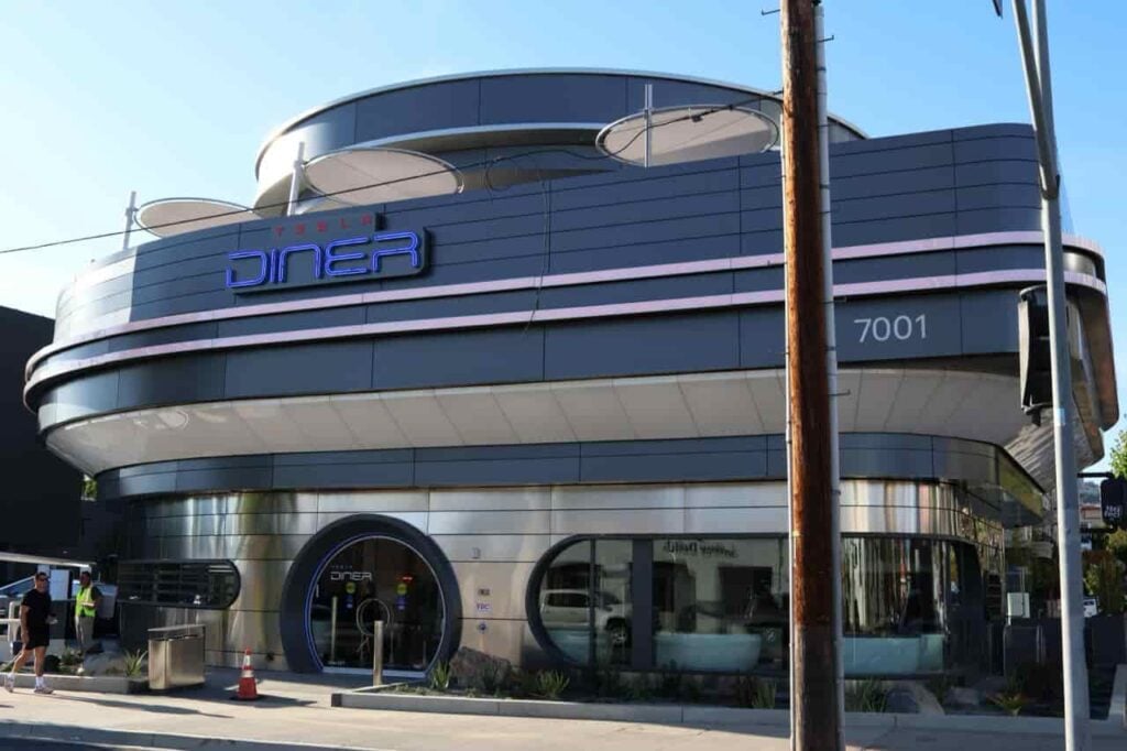 Here’s how much Tesla Diner made on its first day