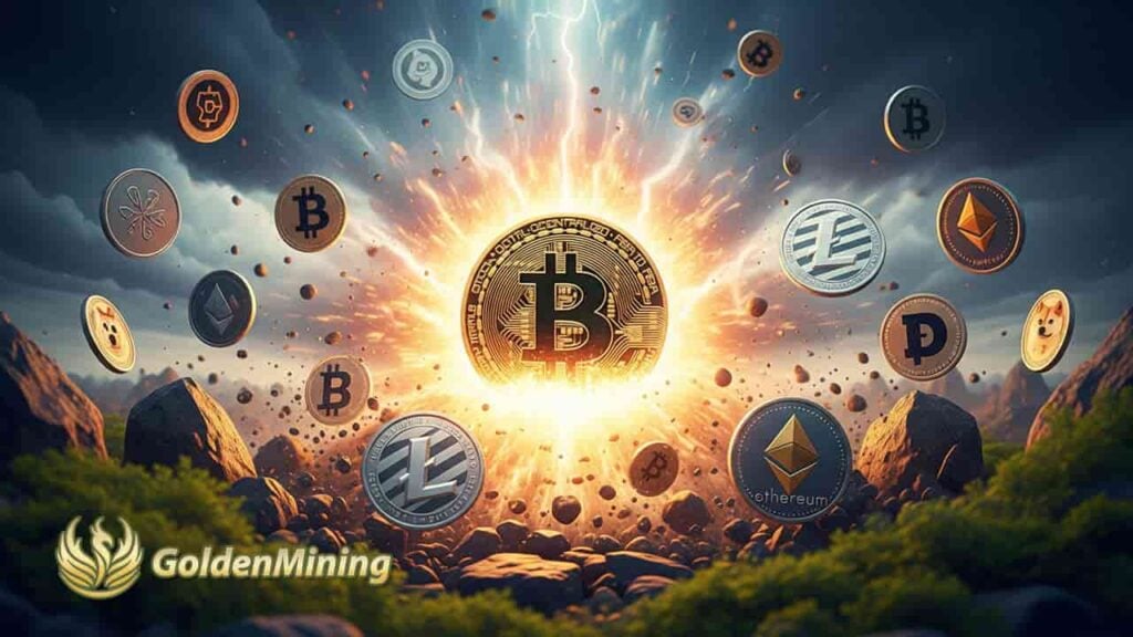 The arrival of the cryptobull market has triggered a mining boom. GoldenMining users earn an average of $9,800 per day