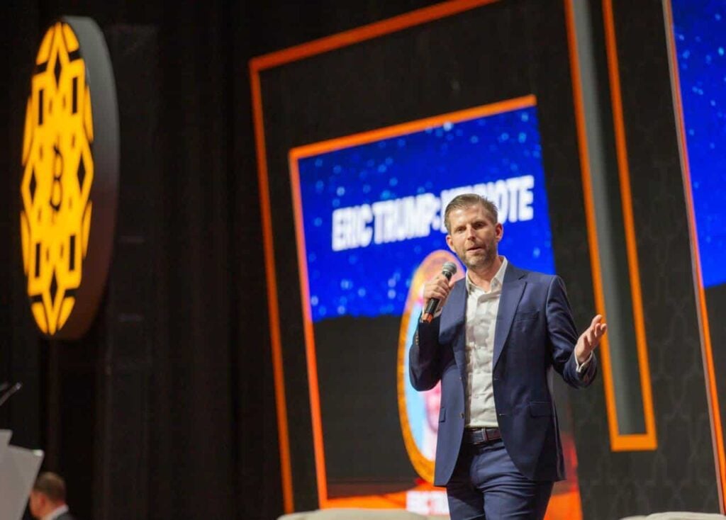 If you invested $1,000 in Ethereum when Eric Trump called to buy, you’d now have this much