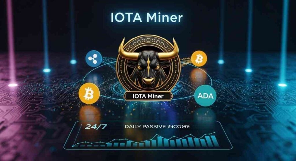 XRP, BTC, and ADA holders can achieve stable daily passive income with IOTA Miner