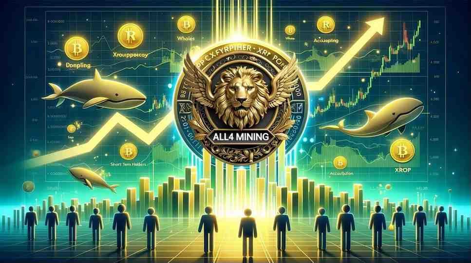 XRP whales flock to ALL4 Mining for Bitcoin mining, earning 0.3 BTC daily.