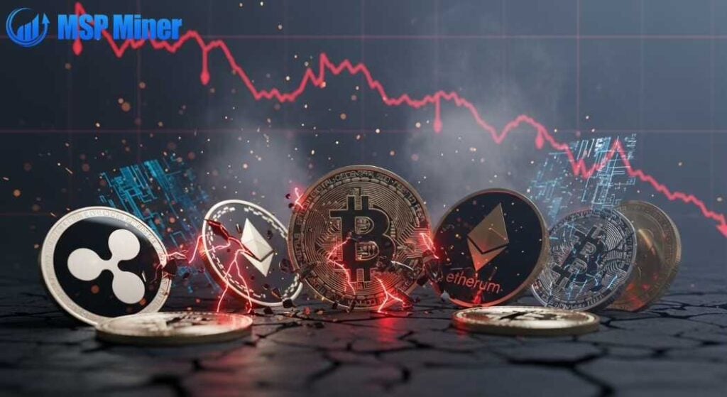 Cryptocurrency plummets by $500 billion, with MSP miners emerging as a new safe haven for stable returns.