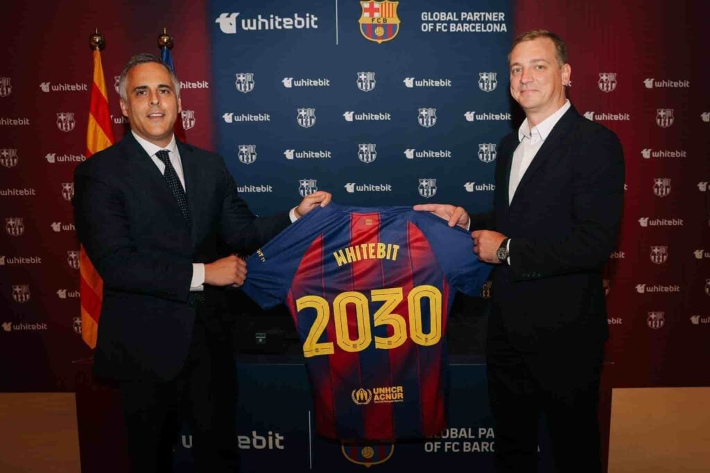 WhiteBIT and FC Barcelona sign five-year partnership  thumbnail