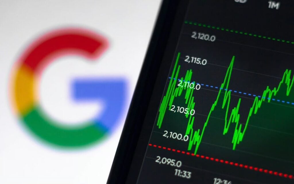 Google just under $200 billion from overtaking Nvidia as world’s largest company thumbnail