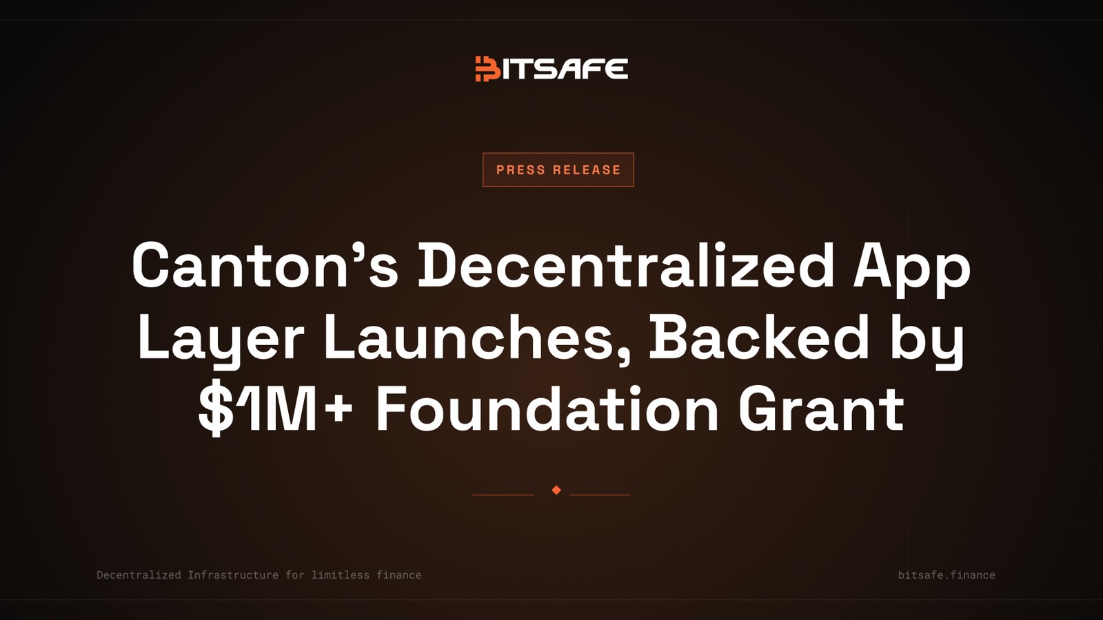Canton's Decentralized App Layer Launches, Backed by $1M+ Foundation Grant